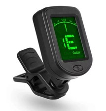 ACCORDATORE DIGITALE A CLIP PER CHITARRA UKULELE VIOLINO STRUMENTI A CORDA LCD