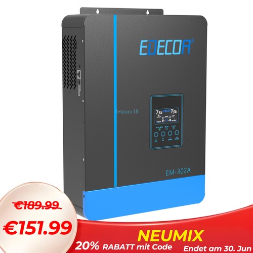 Inverter ibrido edecoa 24v - inverter,