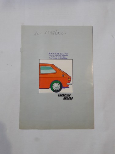Depliant brochure fiat 127 - fiat,