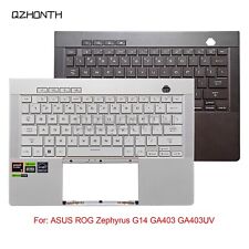 Usato per ASUS ROG Zephyrus G14 GA403 GA403UV poggiapolsi con tastiera retroilluminata 14"