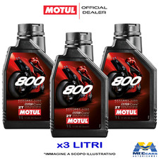3 LITRI MOTUL 800 FACTORY LINE ROAD RACING 2T OLIO MOTORE 100% SINTETICO 2 TEMPI