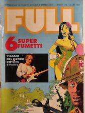 Full anno I n 12 Rivista fumetti spettacolo -1983 Dire Straits- Marina Marfoglia