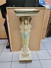 colonnetta piedistallo vintage in legno