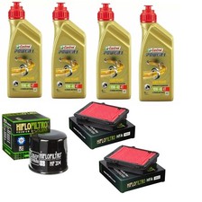 Kit tagliando honda CRF AFRICA TWIN 1000 16 17 Castrol 10w40 filtro aria olio 
