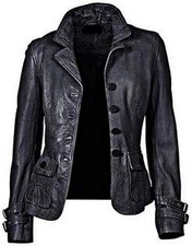 Blazer donna vera pelle di