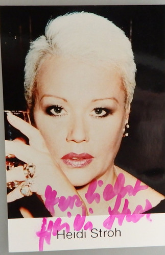 Autografo attrice