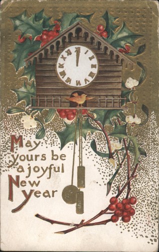 Orologio cucù capodanno - orologio,