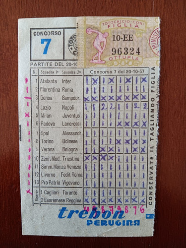 Serie 1957 derby - serie,