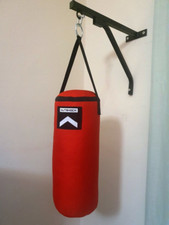Sacco da Boxe Professionale 5 kg con Guantoni bambino e Supporto a Muro Profess.