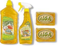 BOX ALGA BIO 2 SAPONETTA SAPONETTE GEL +  1 GEL BUCATO + 1 SGRASSATORE SPRAY