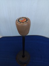 pomello cambio in pelle nos