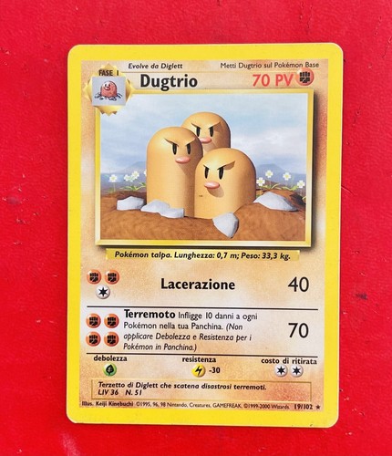 Lotto carte pokemon - pokemon, dugtrio