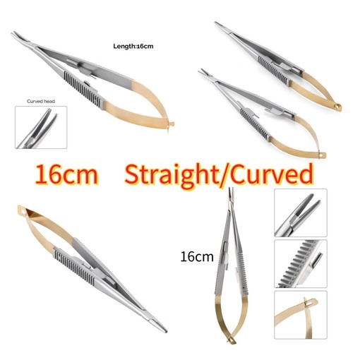 Pinza dentale porta aghi - , cm