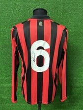 Maglia Milan 125 Anni BARESI Signed No Match Worn Shirt No Indossata Jersey TG L
