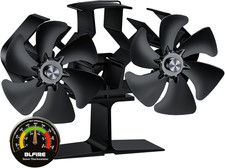 Ventilatore stufa a legna termoelettrico doppio motore accessorio stufa camino