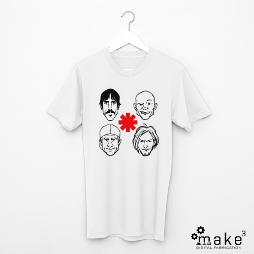 Shirt red hot chili - red,