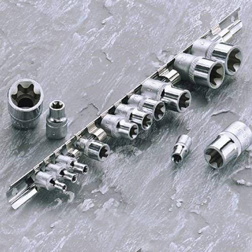 Kit pezzi bussole torx - 14,