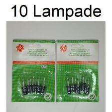 10 lampadine bianche da 3,5V di ricambio luci pisello da 70 80 luci