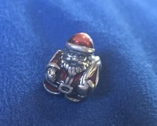Autentico Charm Pandora Argento Sterling St. NICK Babbo Natale