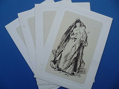 Cartoline artistiche madonne - cartoline,