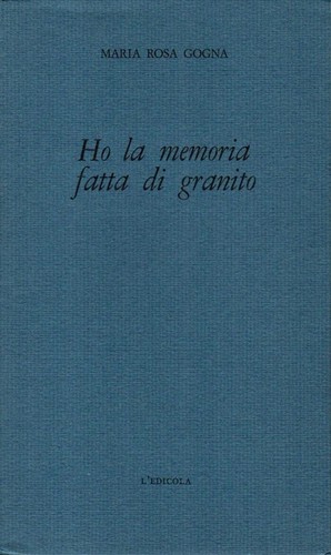 Memoria fatta di - la, granito