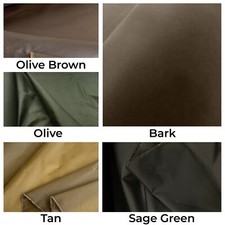 TESSUTO DI COTONE CERATO Giacche Impermeabili Morbide Fabbricate nel Regno Unito Indumenti di Abbigliamento