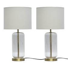 Set di 2 Lampade da Tavolo