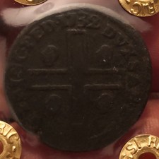 Moneta 3 Cagliaresi 1732