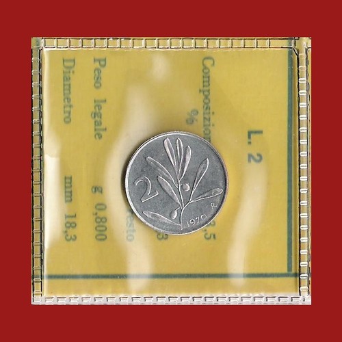 Lire 1970 ulivo - 2,