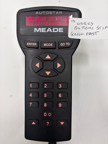 Meade autostar 497 controller - meade,