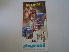 advertising Pubblicità 1979 GIG PLAYMOBIL SYSTEM