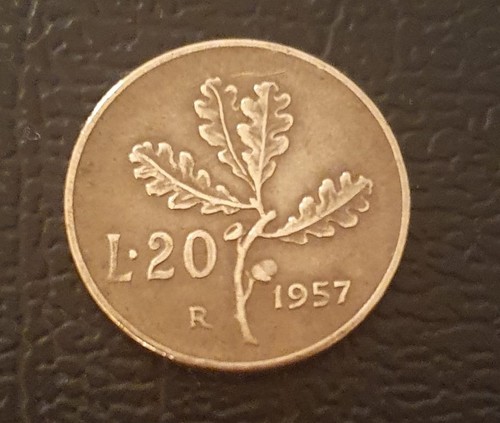 Rare lire 1957 - 20,
