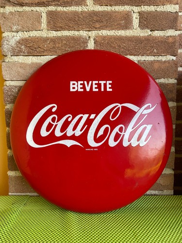 Insegna smaltata coca cola - smaltata,
