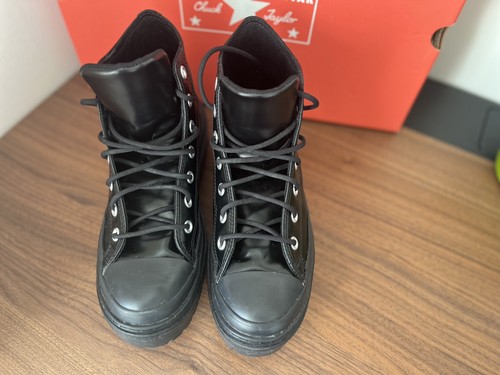 Stivali con tacco - , converse
