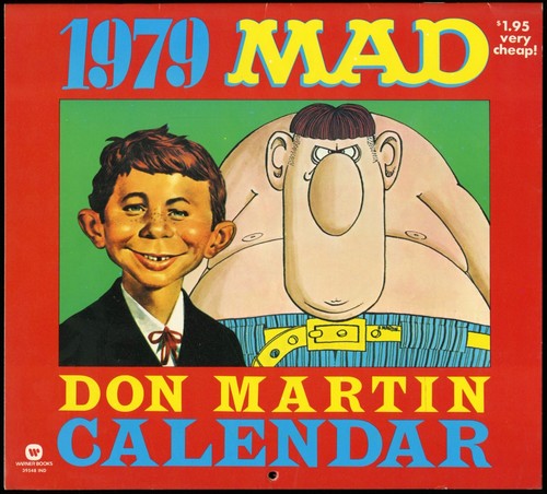 Calendario pazzo 1979 libri - calendario, 1979,