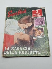 rivista SUPER FLASH  72 LA RAGAZZA DELLA ROULOTTE