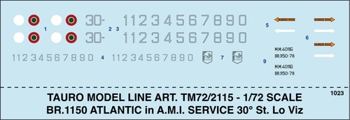 Tauro model tm72 2115 breguet - model, tm72/2115