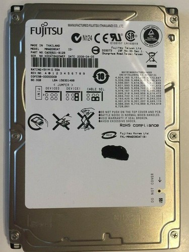 Fujitsu mhw2080at disco - mhw2080at,