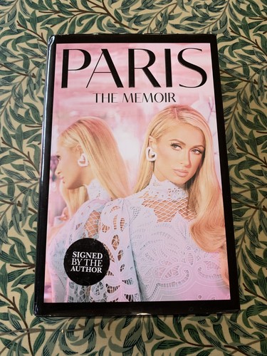 Paris hilton signed - hilton, book