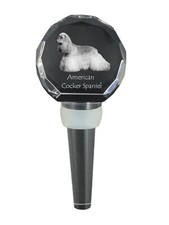 Coperchio Di Vino Spesso Per Cocker Spaniel Americano Con Arte-Cane