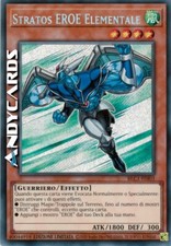 STRATOS EROE ELEMENTALE • (Elemental Hero Stratos) • Segreta • BLC1 IT003 • 1Ed