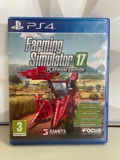 Farming Simulator 17 platinum edition PS4 PlayStation 4 gioco simulazione farm