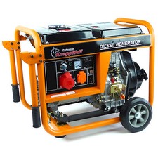 KnappWulf Diesel Generatore KW5500-3 Gruppo Elettrogeno Di Emergenza 3-Fasi 400V