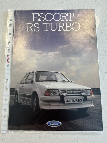 Ford escort turbo mk3 - ford,