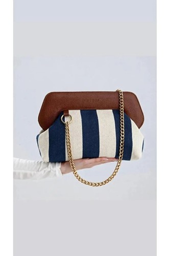 Pochette borsetta tela catena
