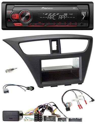 Pioneer dab 1din mp3 volante - mp3,