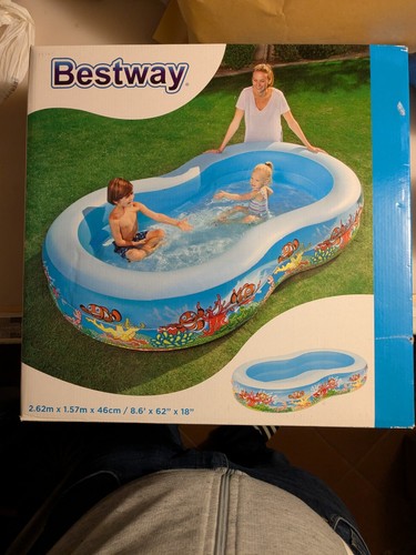 Piscina gonfiabile nuova - piscina,