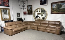Natuzzi 6 pc Modular Leather