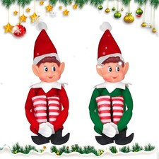 Elfi di Natale 2 Pezzi - 45cm