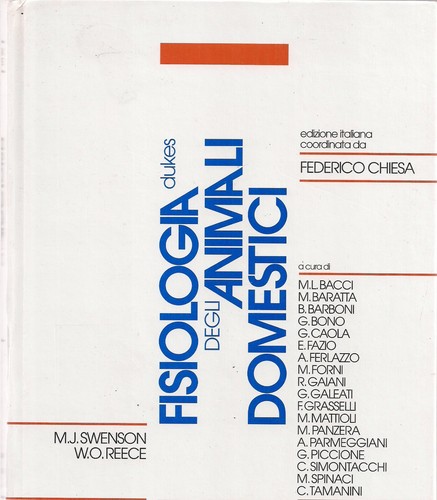 Fisiologia dukes degli animali - degli,